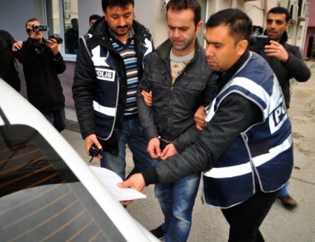 Çetinkaya'nın katil zanlısı adliyeye sevk edildi