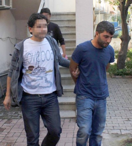 Çevik kuvvet polisini yakan molotofçu yakalandı