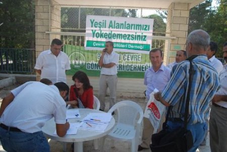 Çevreciler, Yeşil Koruma Zinciri Oluşturdu