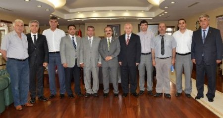 Ceyhan heyetinden, Vali Coş'a ziyaret