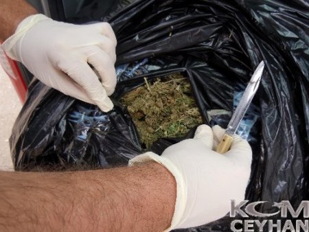 Ceyhan’da 45 kilogram esrar ele geçirildi