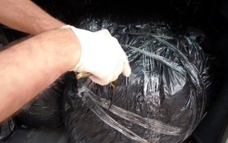 Ceyhan’da 45 kilogram esrar ele geçirildi