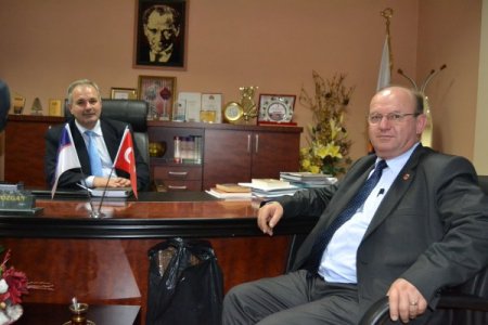 ÇGC Başkanı Esendemir, Kozan Belediye Başkanı Özgan’ı ziyaret etti