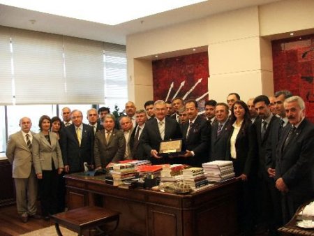 Chp Antalya İl Örgütü Tbmm'yi Ziyaret Etti