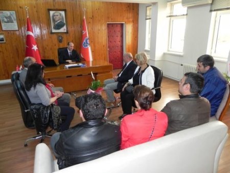 CHP Ereğli İlçe Başkanı Kartal'dan Emniyet ziyareti