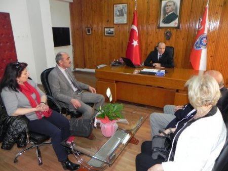 CHP Ereğli İlçe Başkanı Kartal'dan Emniyet ziyareti