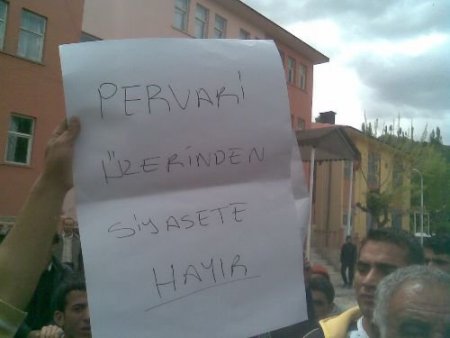 Chp Heyeti, Pervari'de Protesto Edildi