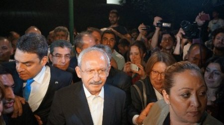 CHP lideri Kılıçdaroğlu Gezi Parkı'ndaki eyleme destek verdi