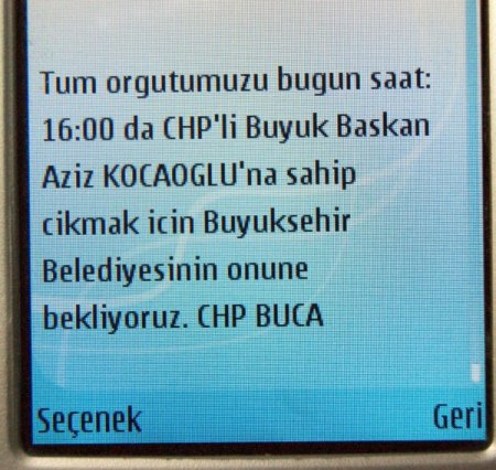 Chp'liler Belediye Operasyonuna Tepki İçin Facebook'tan Haberleşmiş