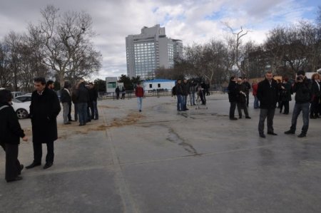 CHP'lilerden 'Topçu Kışlası' eylemi