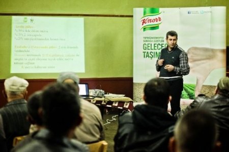 Çiftçilere sürdürülebilir tarım eğitimi