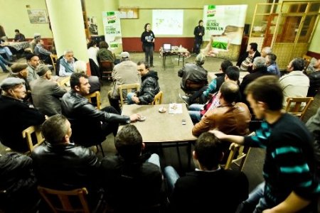 Çiftçilere sürdürülebilir tarım eğitimi