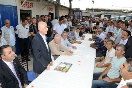 Çiğli Belediye Başkanı Bulut, İşçilerle Bayramlaştı