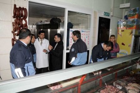 Çiğli'de Kasaplar Denetlendi