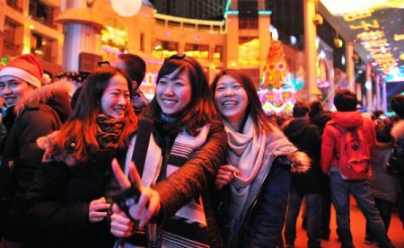 Çin 2013 yılına merhaba dedi