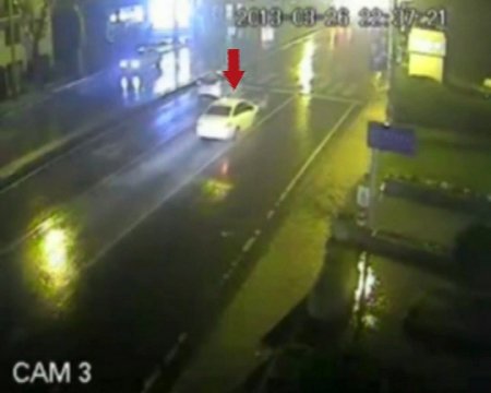 Cinayetle sonuçlanan kovalamaca güvenlik kamerasında