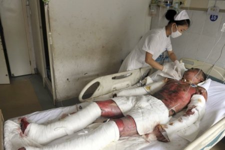 Çin’de Çift Katlı Otobüs Yandı, 41 Kişi Öldü