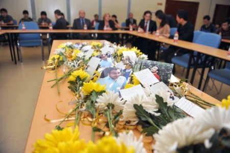 Çin’de öldürülen Türk öğrenci anıldı