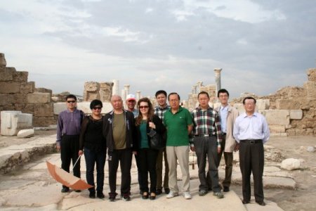 Çin’den gelen işadamı grubu Denizli’de incelemelerde bulundu