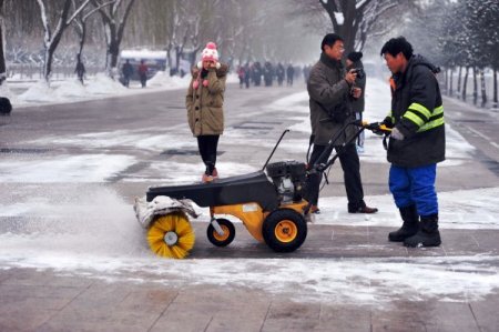 Çin’den kar manzaraları (Özel)