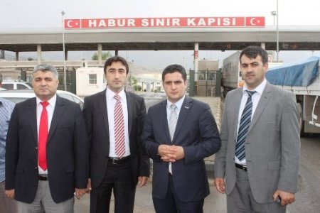 Cizre Habur İşadamları Derneği Habur Sınır Kapısı’nı ziyaret etti