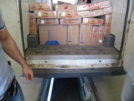 Cizre’de 160 bin paket kaçak sigara ele geçirildi