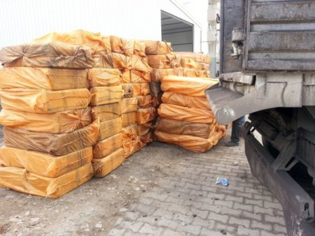 Cizre’de 160 bin paket kaçak sigara ele geçirildi