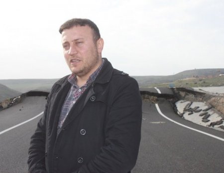 Cizre’de İpekyolu çöktü