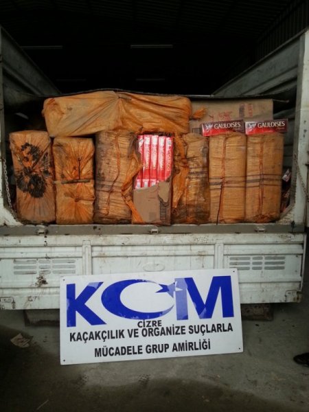 Cizre’de kaçakçılık operasyonu