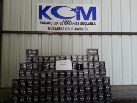 Cizre’de kaçakçılık operasyonu