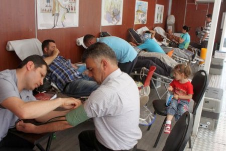 Cizre’de Kan Bağışı Kampanyası