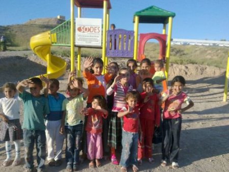 Cizre'deki 46 Köye Oyun Parkı Yapıldı