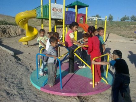 Cizre'deki 46 Köye Oyun Parkı Yapıldı