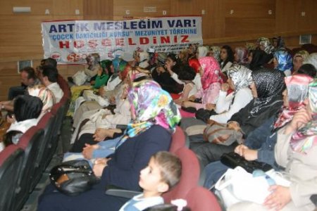 Çocuk Bakıcılığı Kursu Sona Erdi