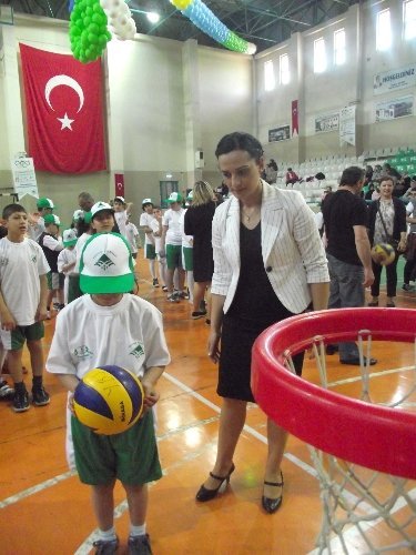 Çocuk olimpiyatları sona erdi