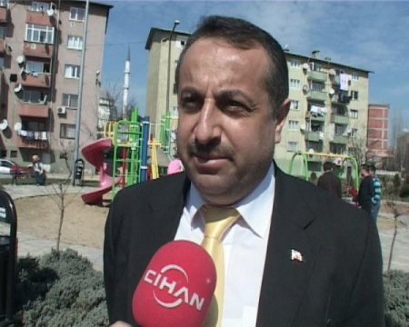 Çocuk Parkında Mobese Görünümlü Baz İstasyonu
