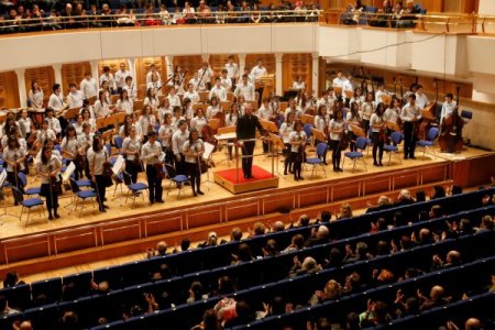 Çocuk Senfoni Orkestrası Ankaralılarla buluştu