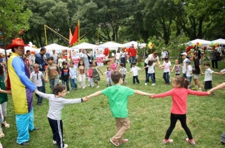 Çocuk Şenliği renkli görüntülere sahne oldu