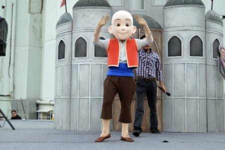 Çocuklar, Keloğlan'la Masallar köyünde buluştu