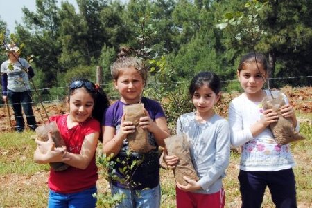 Çocuklar, ormanları ve yeşili korumayı oyun oynayarak öğreniyor
