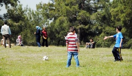 Çocuklar, ormanları ve yeşili korumayı oyun oynayarak öğreniyor