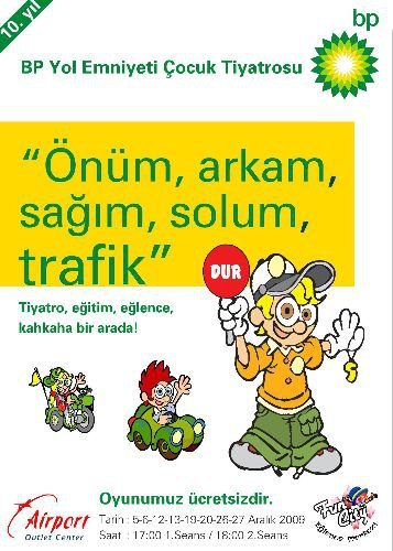 Çocuklar, Trafiği Tiyatroyla Öğreniyor