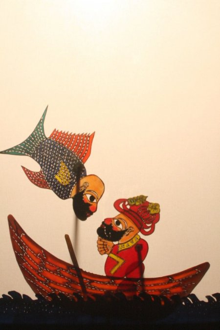 Çocukları, 'Balıkçı Karagöz' eğlendirecek