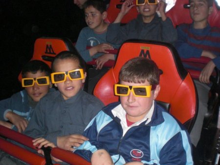 Çogem’li Çocukların 5d Sinema Keyfi