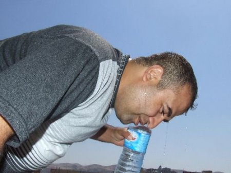 Çöl Sıcağında Sınavda Ter Döktüler