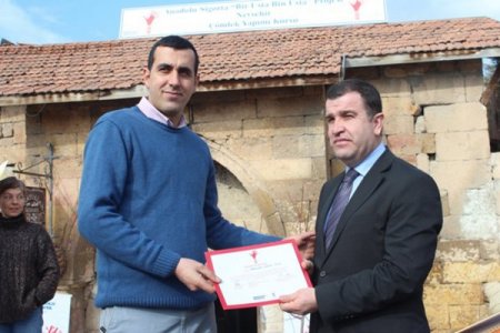 Çömlek ustaları, sertfikalarını aldı