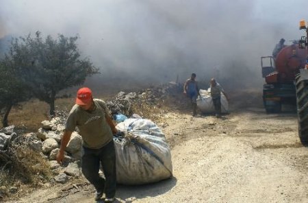 Çöpçü Ailenin Bebeği Yangında Dünyaya Geldi
