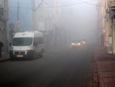 Çorlu, Kurtuluş Gününe Sisle Uyandı