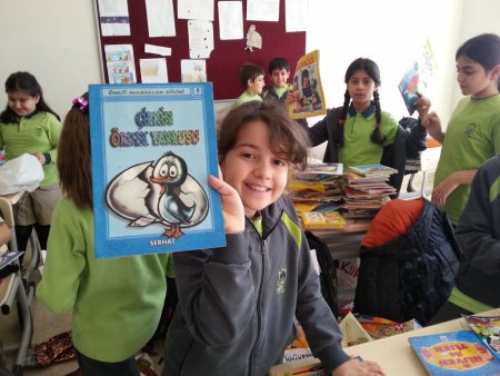 Çorlu Fatih Koleji'nden Van’daki okula kitap desteği