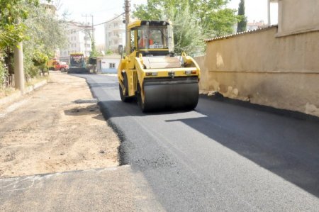 Çorlu'da Altyapısı Tamamlanan Yollar Asfaltlanıyor
